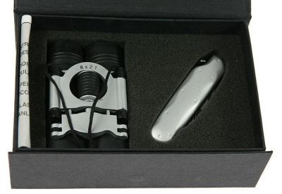 Набор для путешествий: бинокль, многофункциональный нож