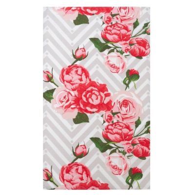 Полотенце вафельное "Зигзаг" 35х60 см, лён, 160 гр/м, хл,