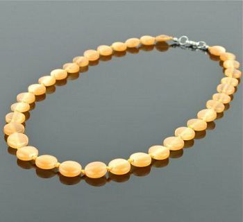 Бусы Кошачий Глаз "Рондо" арт. НКГ-11(12)-55-7