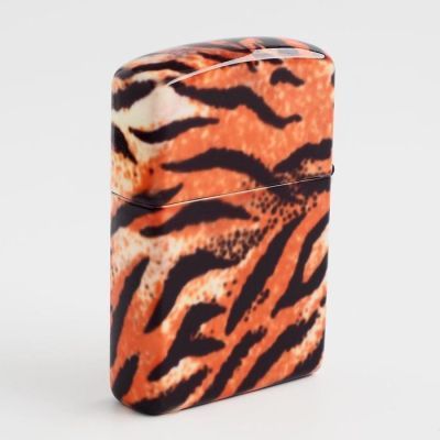 Набор зажигалок "Камуфляж", 4 шт, бензиновые, 23.5х2.5х9.5 см,