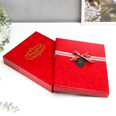 Фотоальбом на 100 фото 10х15 см "Бант и листик" МИКС 26,5х20,5х4,5 см