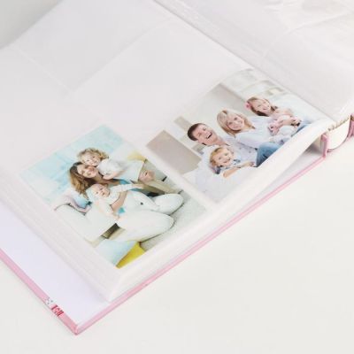 Фотоальбом на 600 фото 10х15 см "Фламинго и цветок" в коробке 33,7х30,3х5,8 см