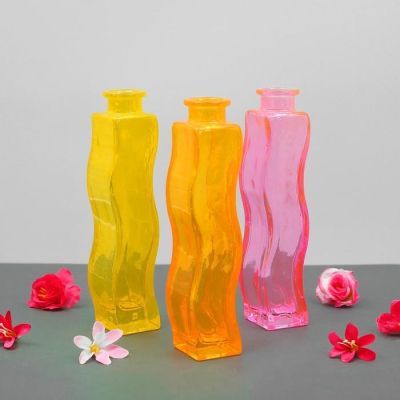 Ваза "Забдже" 21х4,6х4,2 см 0,21 л. микс