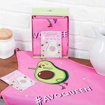 Набор Avoqueen (фартук и кулинарный планер на магните)