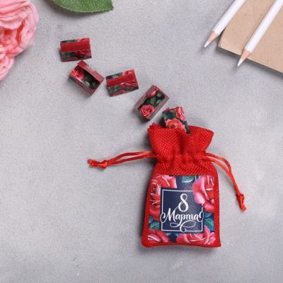 Мешочек с пожеланиями «Красные розы»