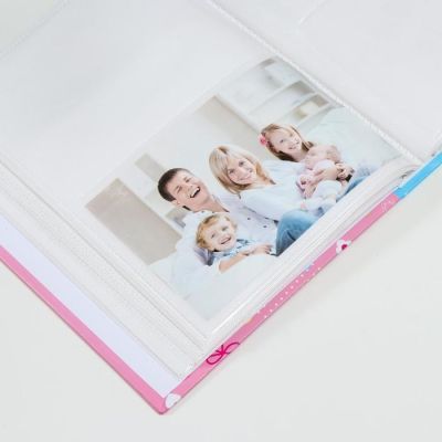 Фотоальбом "Детский" на 200 фото 10х15 см. 18,5х5х23см. ПП карм.