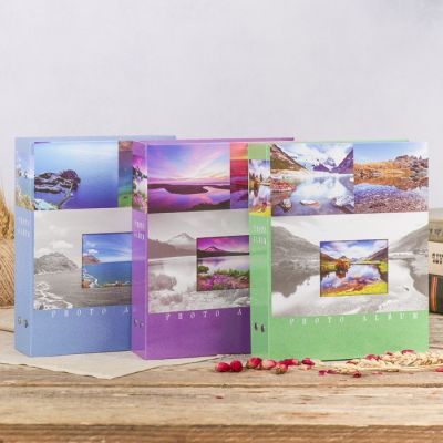 Фотоальбом на 200 фото 10х15 см "Ландшафт-2" МИКС