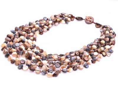 Колье Перламутр "Каскад" арт.П3192