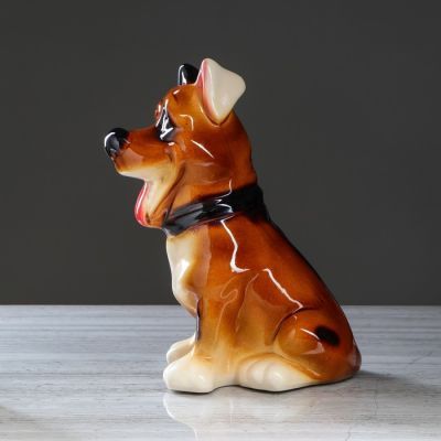 Копилка "Пит", глазурь, коричневый цвет, 36 см