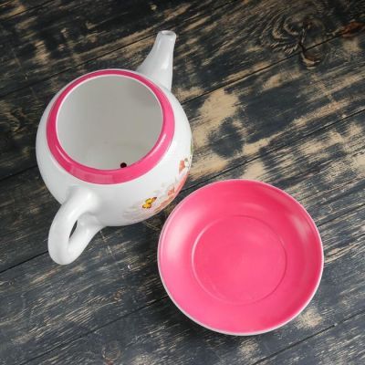 Горшок цветочный в форме чайника "Розы" 32*18*15 см