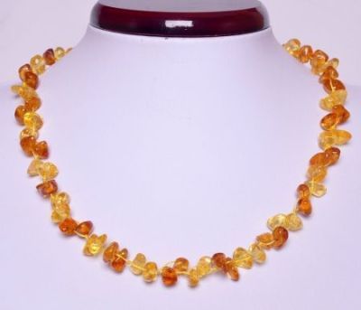 Бусы Янтарь "Бабочка" арт. НЯН-п321