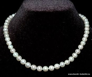 Бусы Жемчуг "Классика №9"арт.НЖМ-1(8)-48-1-9