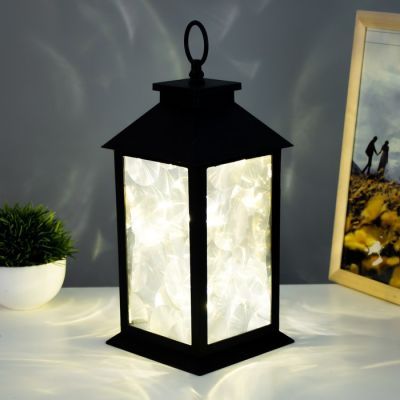 Ночник 48130 LED батарейки 3хААА черный 14х14х34 см