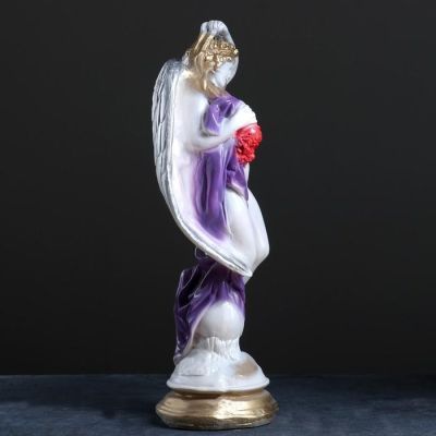 Фигура "Фортуна" белое золото, 63х24см МИКС