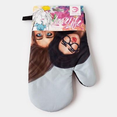 Варежка Этель Love Life "Селфи" 26*16 см, 100% п/э