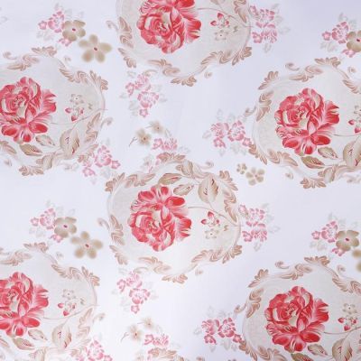 Клеёнка столовая на тканевой основе «Розали», рулон 20 метров, ширина 137 см