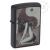 Зажигалка ZIPPO 218 Woman sword с покрытием Black Matte