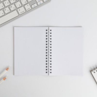 Ежедневник голография и ручка "Первый во всем", 40 листов