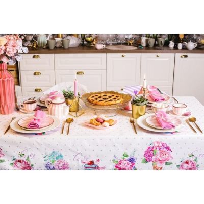 Скатерть "Этель" Сладости  220х147 см, 100% хл, репс 210 гр/м2