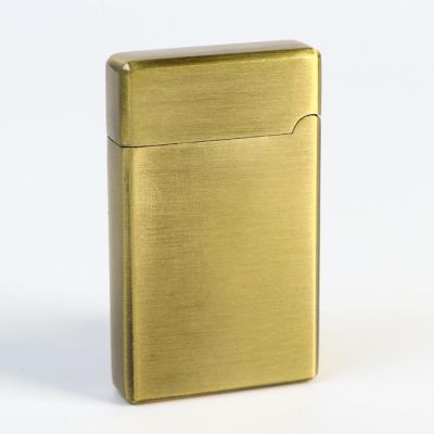 Зажигалка газовая "Тигр", в подарочной коробке, пьезо, 5,5x3,5 см