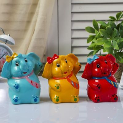 Копилка "Слоник удачи", МИКС