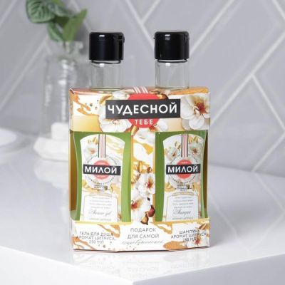 Набор "Чудесной тебе" гель для душа и шампунь мартини 250 мл аромат мартини