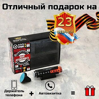 Автомобильный подарочный набор CARTAGE, 2 предмета