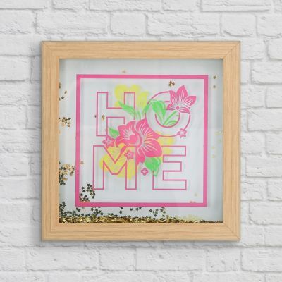 Интерьерная рамка с шейкером "Home"