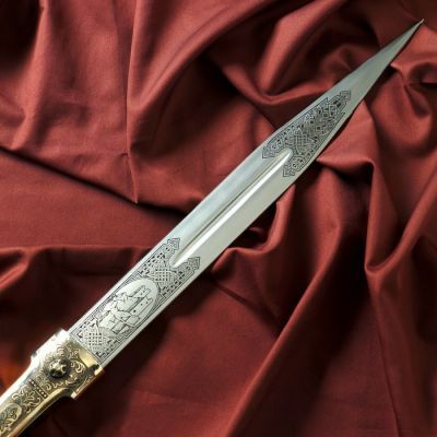 Кинжал сувенирный "Рагдан" кожа