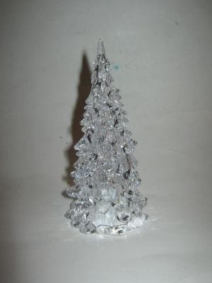 Светильник диодный "Елочка кристальная" меняет цвета (h-13см)