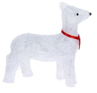 Фигура акрил. "Олень" (34х34х12 см.)