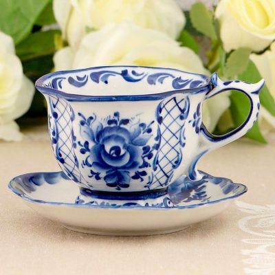 Чайная пара «Мечта», гжель