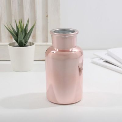 Ваза стеклянная «Счастье рядом», 12.3 х 6.5 х 6.5 см