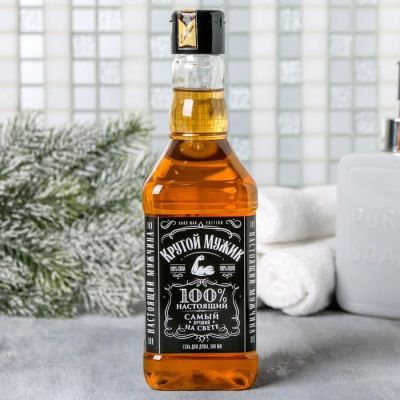 Гель для душа виски 500 мл "Крутой мужик"