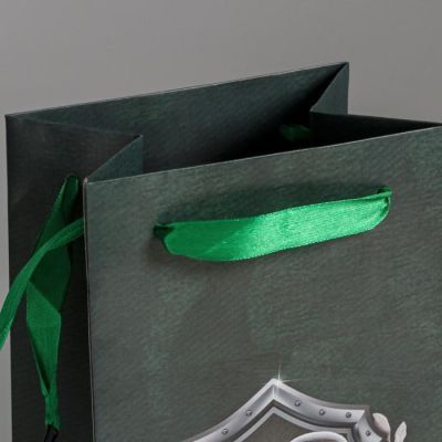 Пакет под бутылку «23 Февраля», 36 × 13 × 10 см