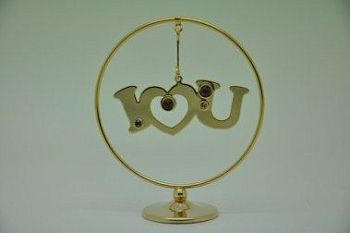 Композиция "Фигурка I love you" (арт. 437-105-GPU)