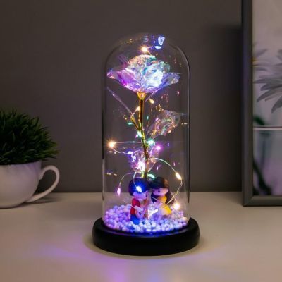 Ночник "Романтика" LED от батареек 3хААА 11х11х21,5 см