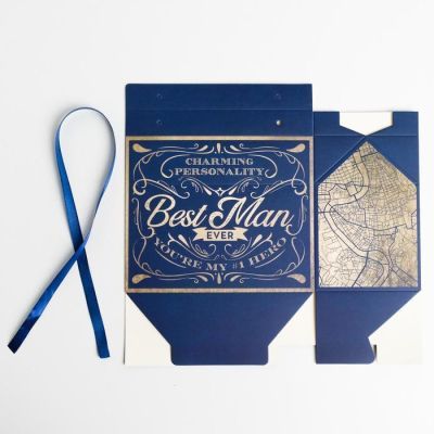 Упаковка для кондитерских изделий Bast man, 10 × 18 × 15 см