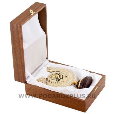 Подкова "На счастье"-4 камень яшма