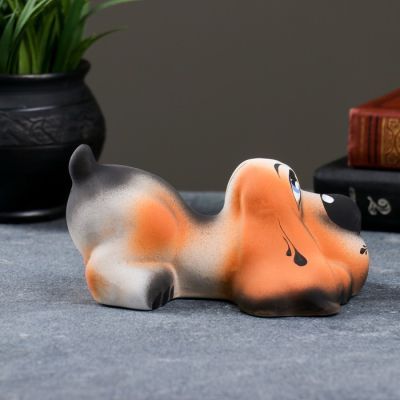 Копилка "Собака Бассет" 16х14х8,5см