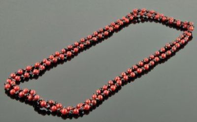 Бусы Коралл, хрусталь "Астро" арт. П2946