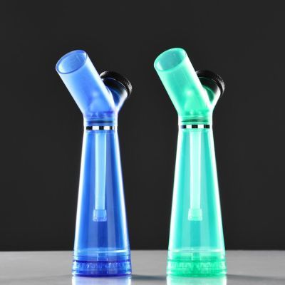 Бонг "Дорада" с гриндером в комплекте, 8х23 см, микс