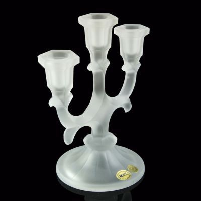 Подсвечник "Троити" на 3 свечи, белый