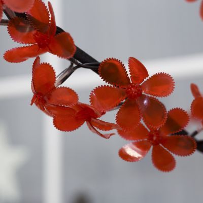 Светодиодное дерево «Баугиния» 1.5 м, 480 LED, постоянное свечение, 220 В, свечение красное