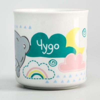 Набор посуды «Наше счастье», 3 предмета: тарелка Ø 16,5 см, миска Ø 14 см, кружка 200 мл в подарочной упаковке, Me to You