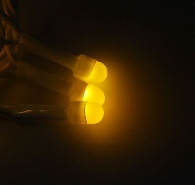 Гирлянда "Метраж" уличная, комнатная (Д: 20 м, нить белая, жёлтый)