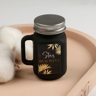 Набор свеча и массажер "Stay beautiful" 17 х 20,5 х 5,5 см