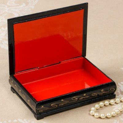 Шкатулка «Царевна», 10×14 см, лаковая миниатюра