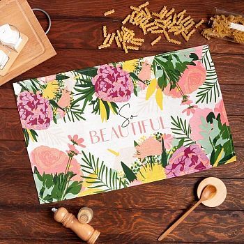 Полотенце кух."Доляна" So beautiful 35х60 см, 100% хл, 160г/м2