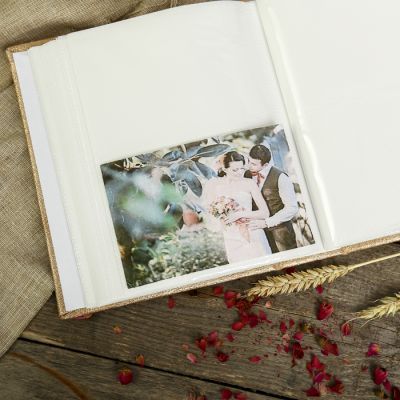 Фотоальбом на 200 фото 10х15 см "Нити" МИКС 23х17,7х5,3 см